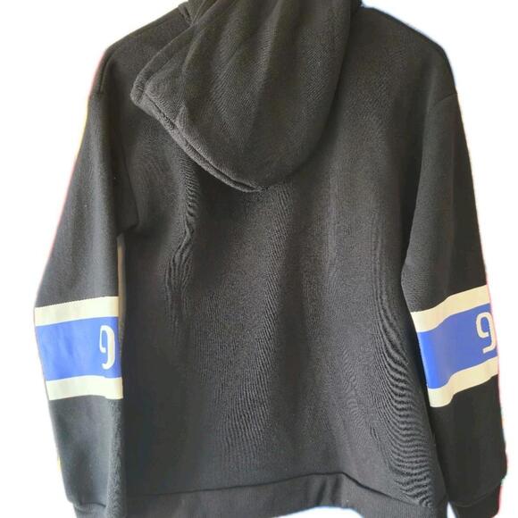 SONY PLAYSTATION BLACK FLEECE HOODIE BOYS SZ LARGE 🔥 NEW VIDEO GAMES - Picture 2 of 5